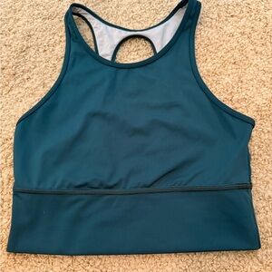 Jolyn Clothing Deep Teal Sports Bra